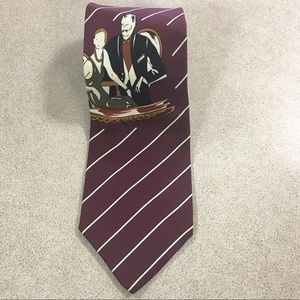 TED LAPIDUS Vintage Silk Tie